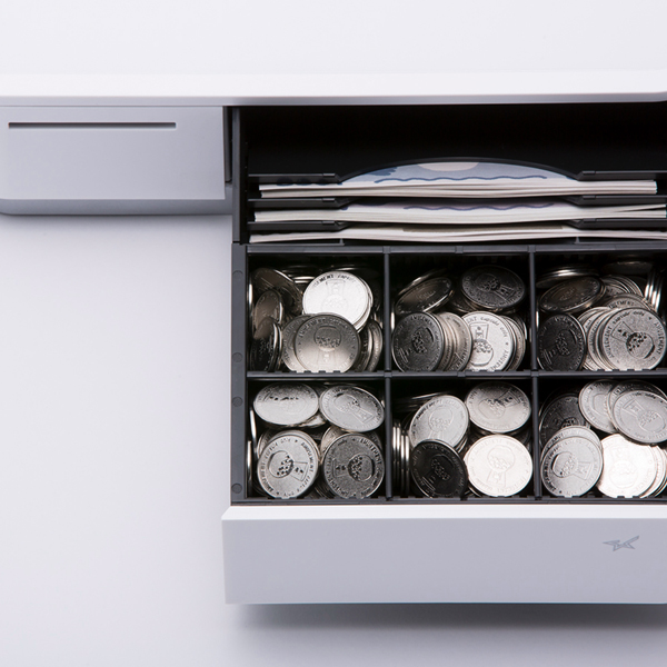 mPOPシリーズ POSステーション ホワイト Bluetooth/USB Type-A/Type-C