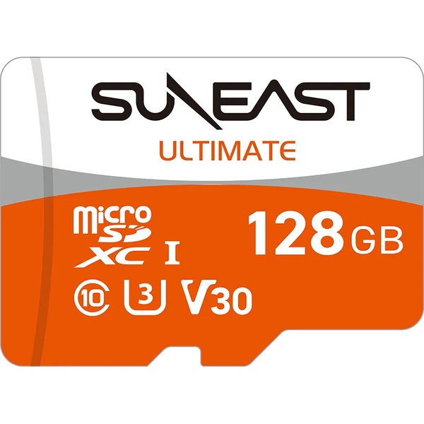 SUNEAST ULTIMATE ORANGE Series microSDXCカード 128GB