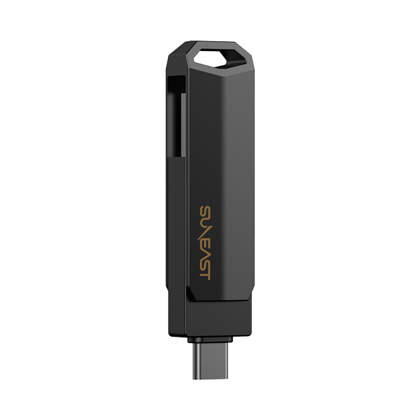 Revolve R10 Series 回転式スティック型SSD 512GB USB3.2 Gen2 Type-A Type-C両対応