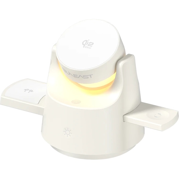 4in1 ワイヤレス充電器 Qi2 25W ホワイト