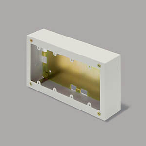 4個スイッチボックス 深型 ミルキー