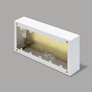 5個スイッチボックス 深型 ホワイト