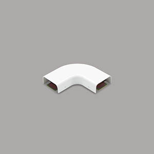 フラットエルボ B型 ホワイト