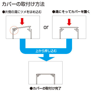 エムケーダクト イージーフィッティング 130×60型 ホワイト