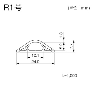 ガードマンII R 1号 1m ミルキー