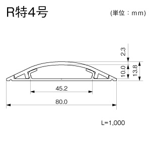 ガードマンII R 特4号 1m シタン