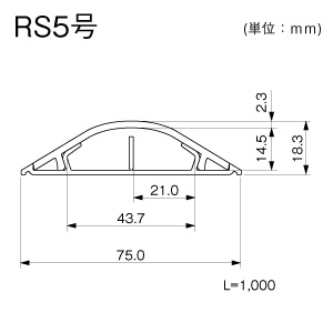 ガードマンII R S5号 1m チョコ