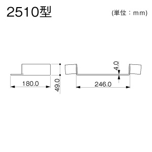 コネクター 2510 ホワイト