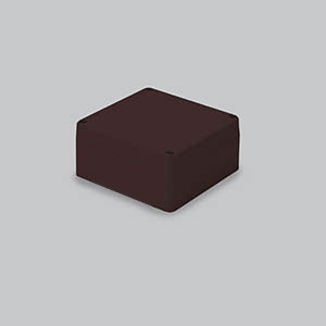ブンキボックス（ノンホールタイプ） チョコ