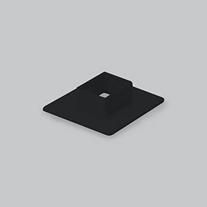 フランジ 4号 ブラック