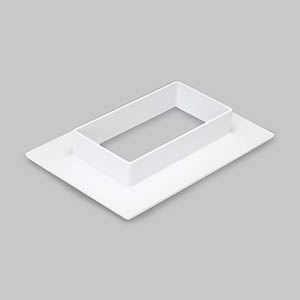 フランジ 6号150型 ホワイト