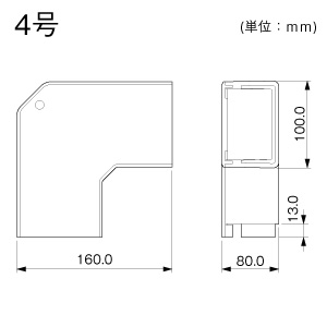 平面マガリ 4号 グレー