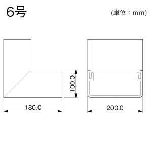 内マガリ 6号 グレー