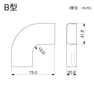 メタルエフモール マガリ B型 ホワイト