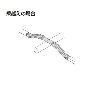 オプトモール付属フレキジョイント 0号 ホワイト