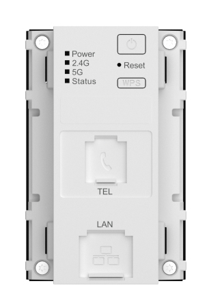 WiFi6対応 100V AC 埋込型無線アクセスポイント