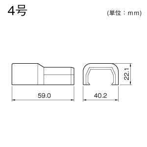 ニュー・エフモール フレキコネクター 4号 ブラック