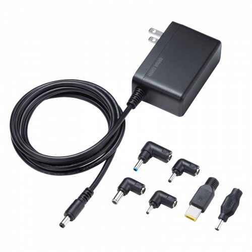 ノートパソコン用ACアダプタ（65W・マルチタイプ）
