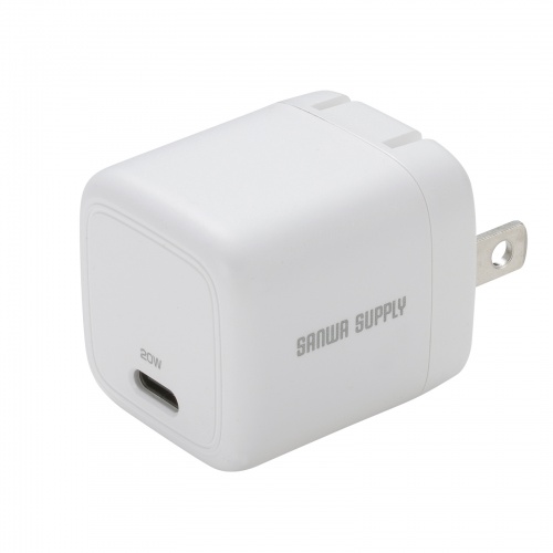 USB PD対応キューブ型AC充電器（PD20W）