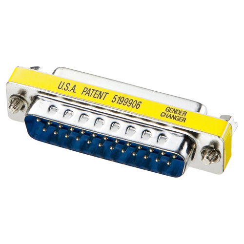 ジェンダーチェンジャー（D-sub25pinオスメス）