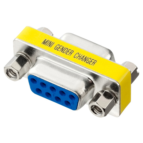 ジェンダーチェンジャー（D-sub9pinコネクタメスメス）