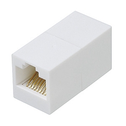 RJ-45用中継アダプタ（エンハンスドカテゴリ5）