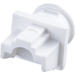 RJ-45ダストカバー（ホワイト）