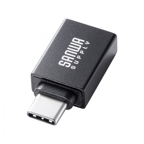 USB5Gbps Type-C変換アダプタ（AtoC・アルミコネクタ）