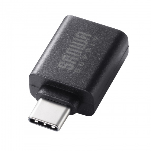 USB5Gbps Type-C変換アダプタ（AtoC・樹脂コネクタ）