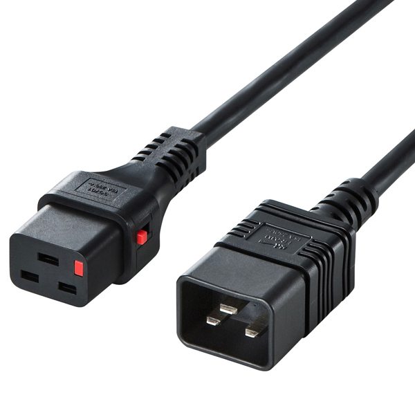 抜け防止ロック電源コード（5m）