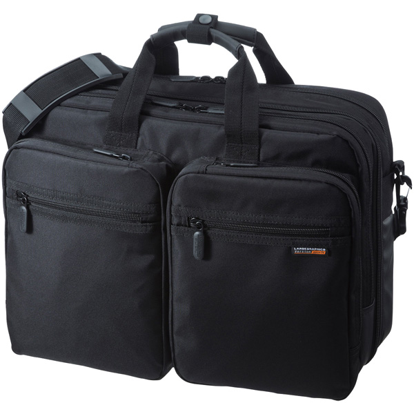 3WAYビジネスバッグ（15.6インチワイド・ブラック・出張用）