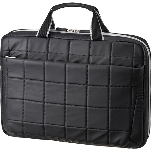 衝撃吸収PCケース（13.3インチワイド対応・ブラック）