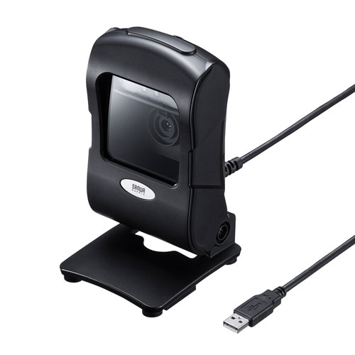 2次元バーコードリーダー（置き型・1次元バーコード対応）