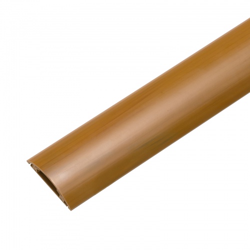 床用ケーブルモール（幅50mm・長さ1m・ライト木目）