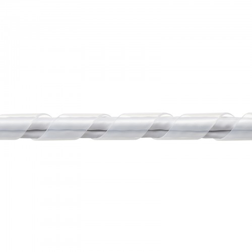 ケーブルタイ（スパイラル・2m巻き・内寸直径9mm・ホワイト）