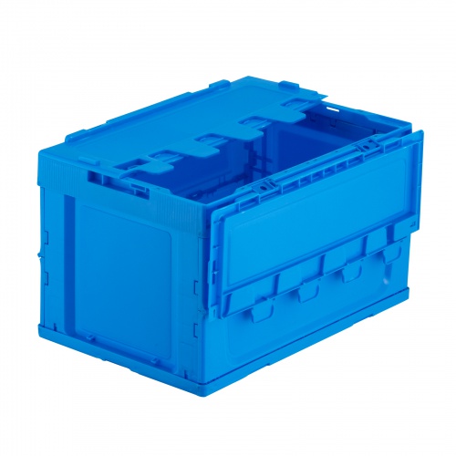 折りたたみコンテナ 50リットルふた付き