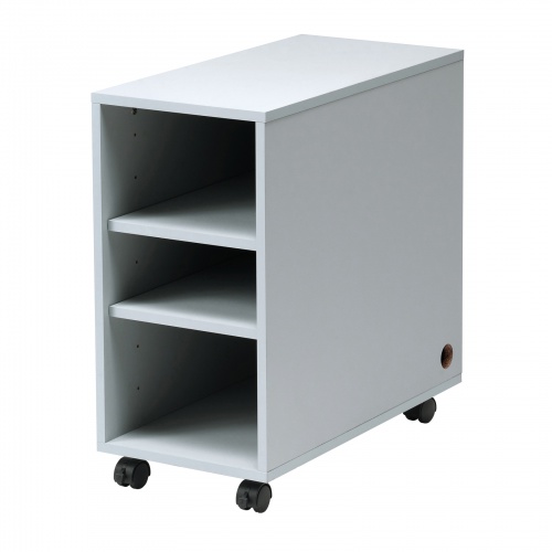 収納ボックス（W300×D600×H600mm・ライトグレー）