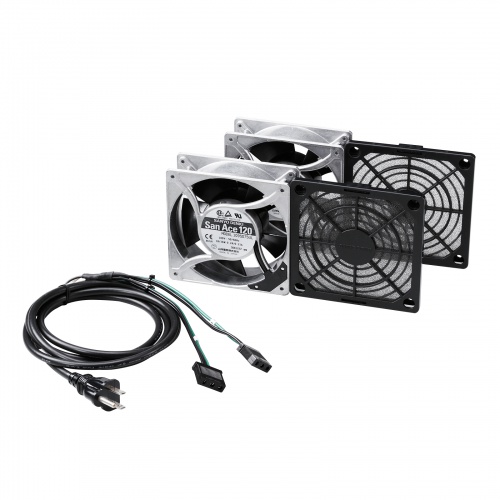 放熱ファン高速タイプ t=38mm 2個セット