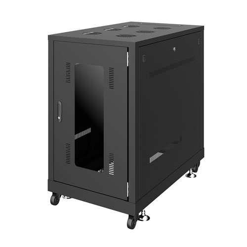 19インチサーバーラック（18U・ブラック）