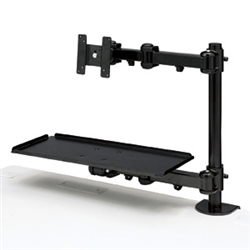 デュアルシステムアーム（キーボード台）