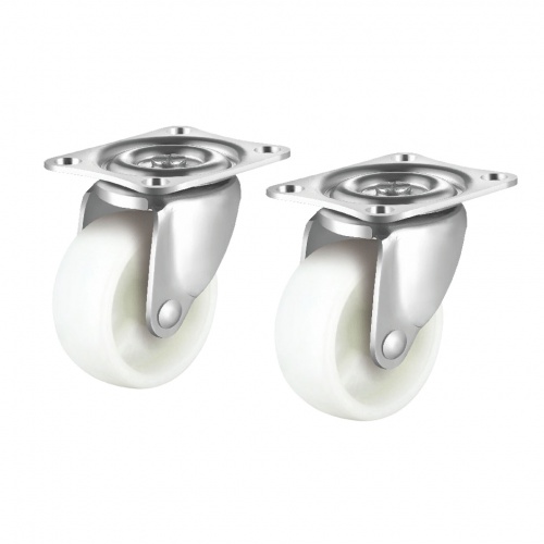 汎用キャスター 75mm径 2個セット（フリー）ナイロン製