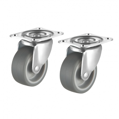 汎用キャスター 75mm径 2個セット（フリー）TPR製