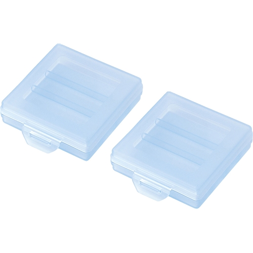 電池ケース（単4形用2個セット・ブルー）