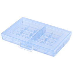 電池ケース（単3形、単4形対応・ブルー）