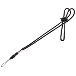 ネックストラップ（細ひも、ブラック）