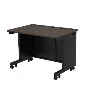eデスク（濃い木目） W1000×D700×H700【受注生産品】