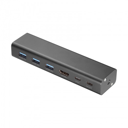 木製天板取付用USB＋HDMIドッキングステーション