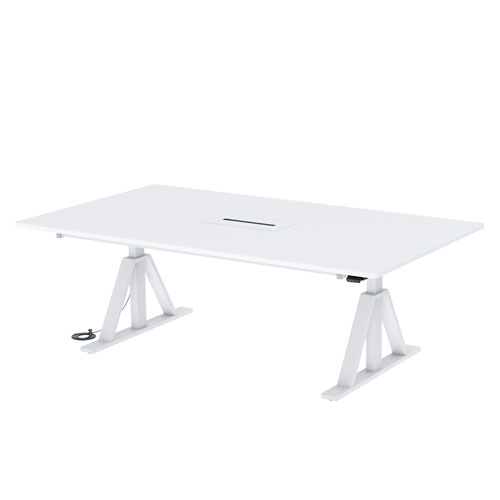 電動昇降ミーティングデスク（W2100×D1200m）