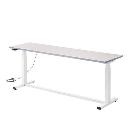 電動昇降作業台（天板：塩ビシート・W1800×D500×H634～1284mm）