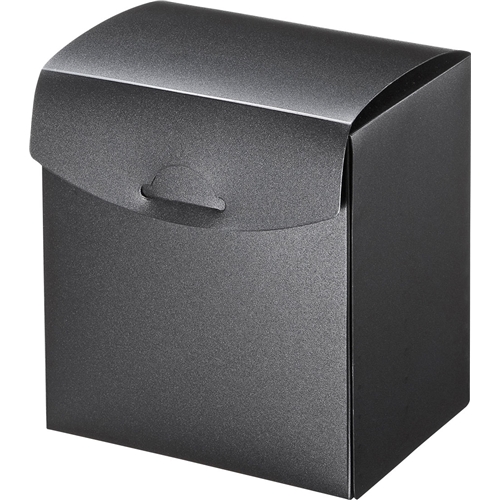 収納ケース付き・ブルーレイディスク対応不織布ケース（25枚入り・ブラック）